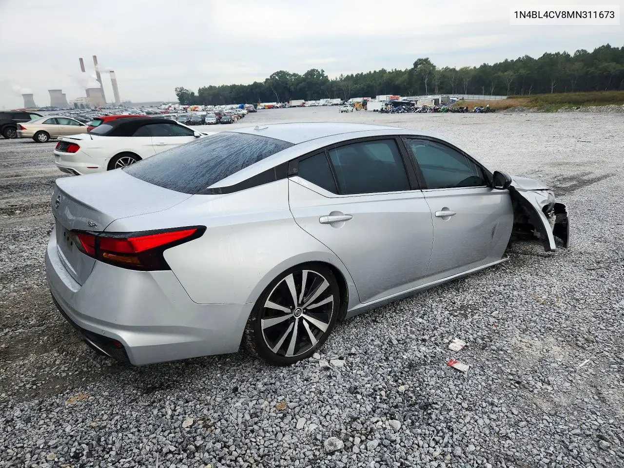 2021 NISSAN ALTIMA VIN 1N4BL4CV8MN311673 — фото 3