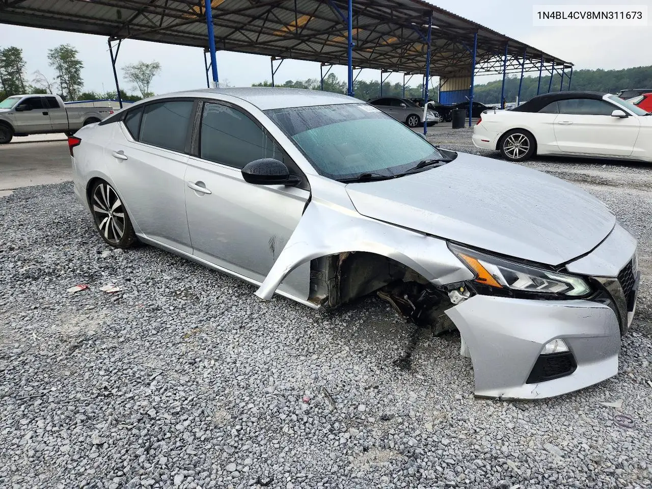 2021 NISSAN ALTIMA VIN 1N4BL4CV8MN311673 — фото 4
