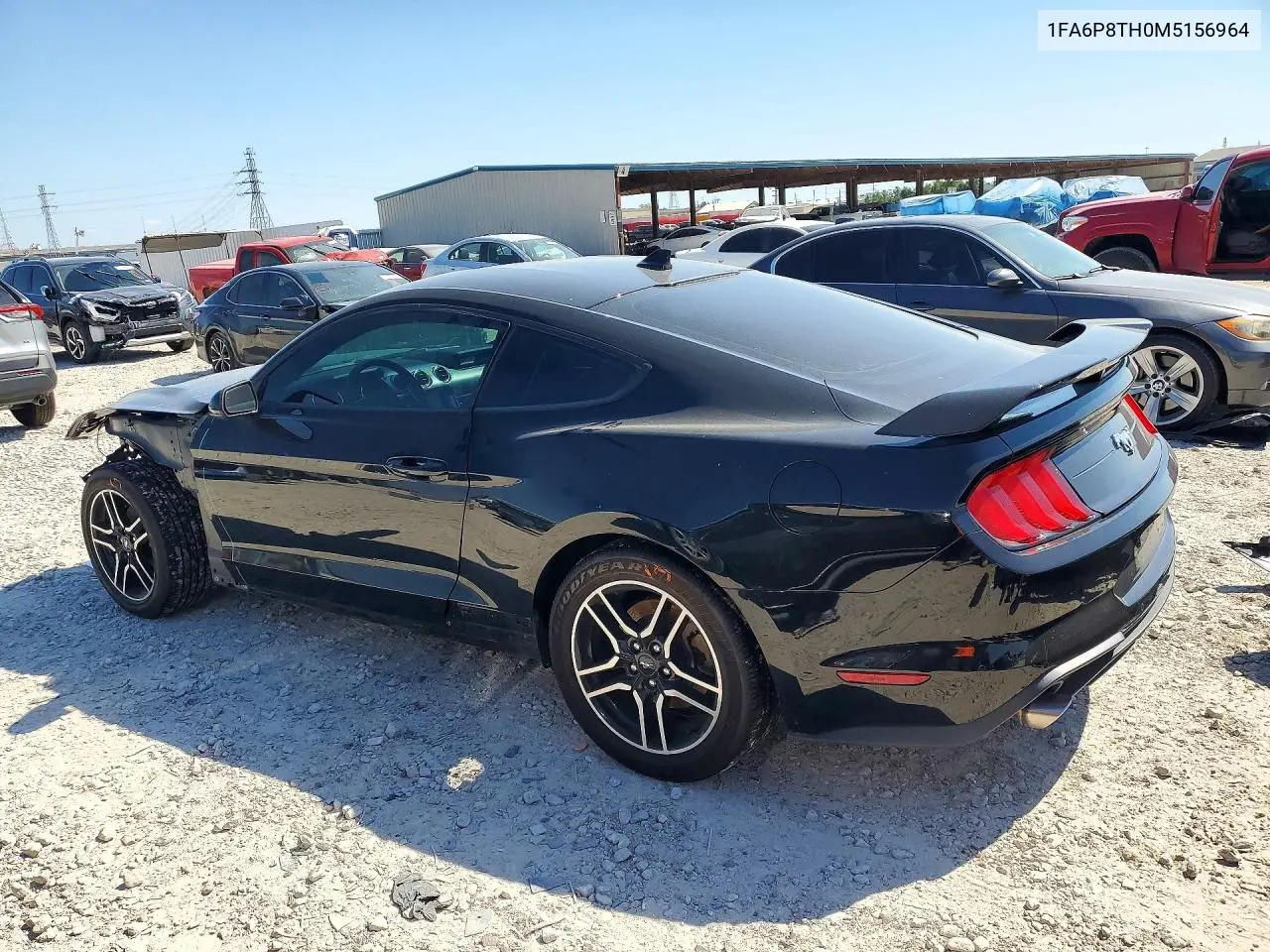 2021 FORD MUSTANG VIN 1FA6P8TH0M5156964 — фото 2
