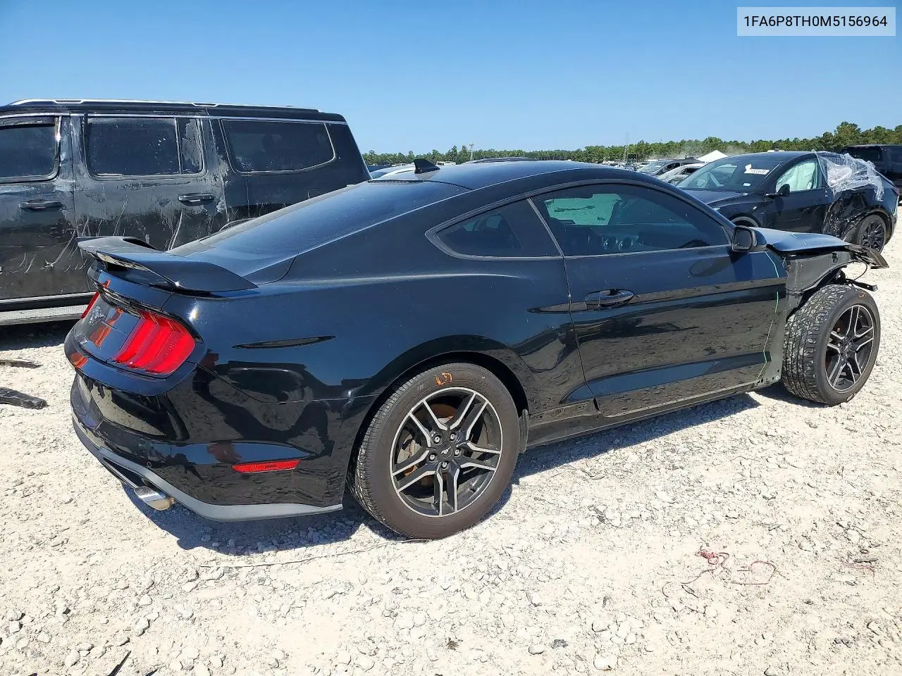 2021 FORD MUSTANG VIN 1FA6P8TH0M5156964 — фото 3