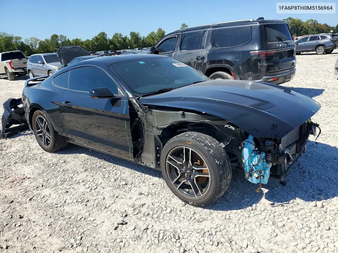 2021 FORD MUSTANG VIN 1FA6P8TH0M5156964 — фото 4