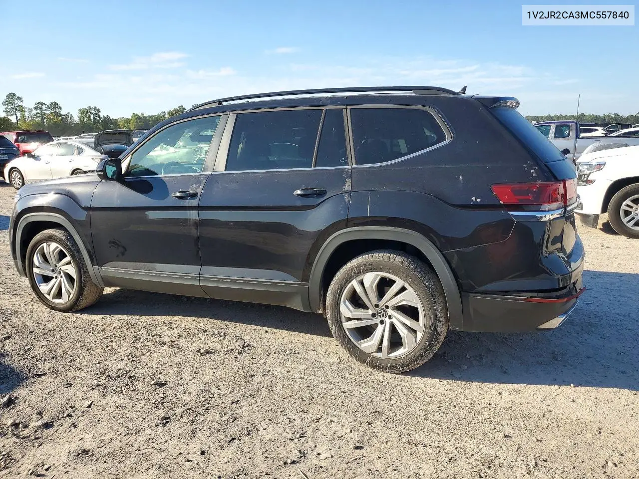 2021 VOLKSWAGEN ATLAS VIN 1V2JR2CA3MC557840 — фото 2