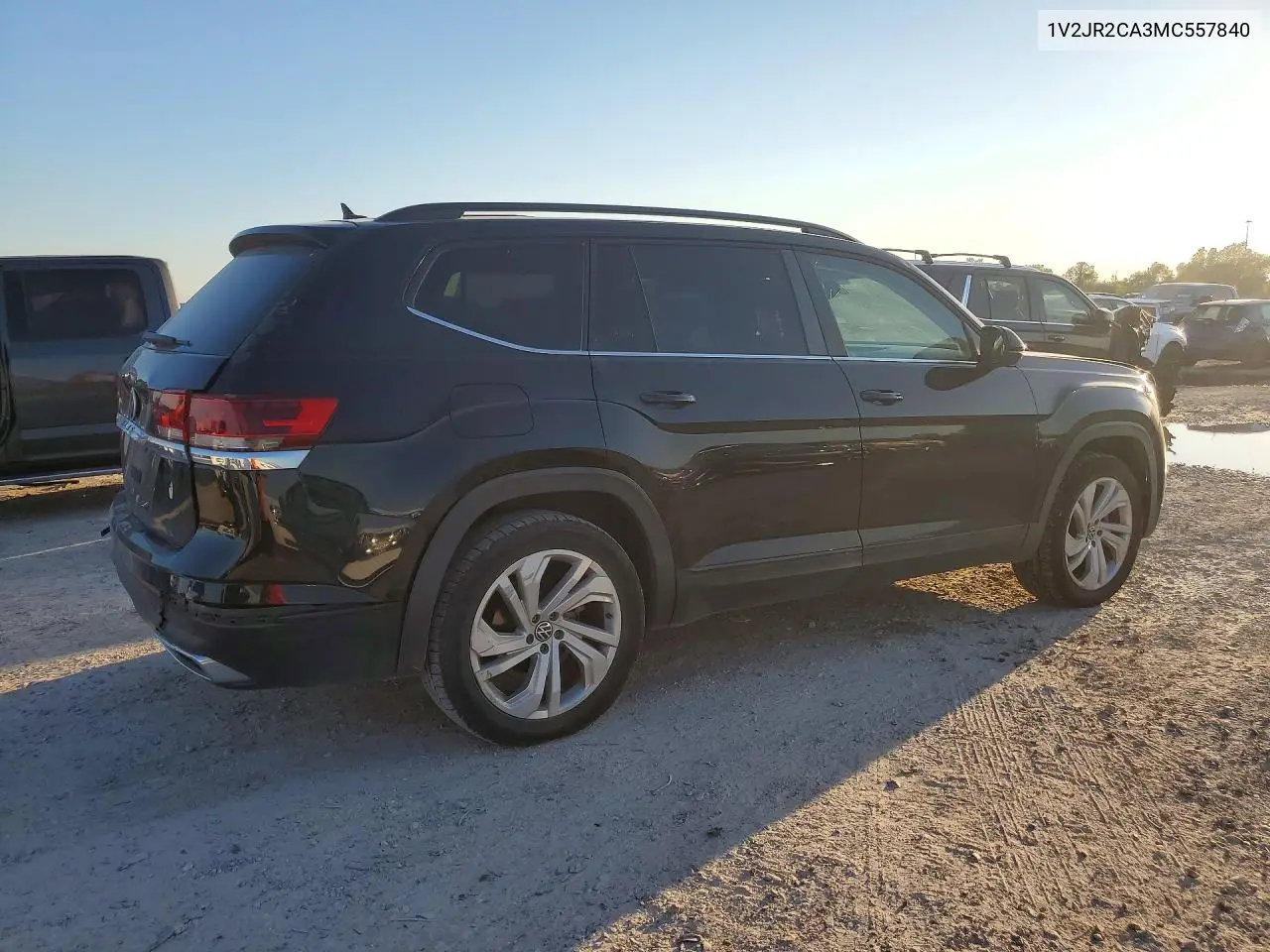 2021 VOLKSWAGEN ATLAS VIN 1V2JR2CA3MC557840 — фото 3