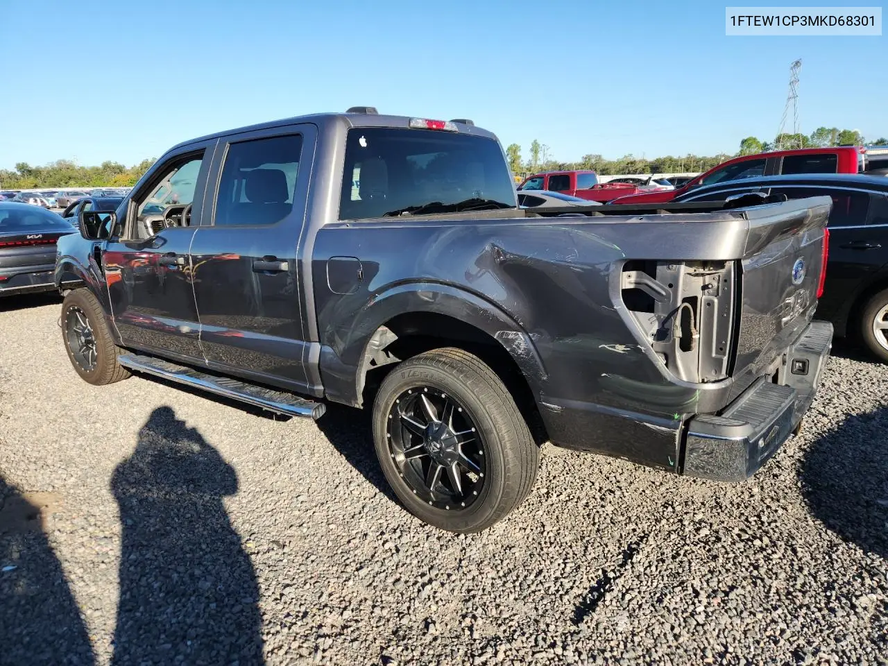 2021 FORD F-150 VIN 1FTEW1CP3MKD68301 — фото 2