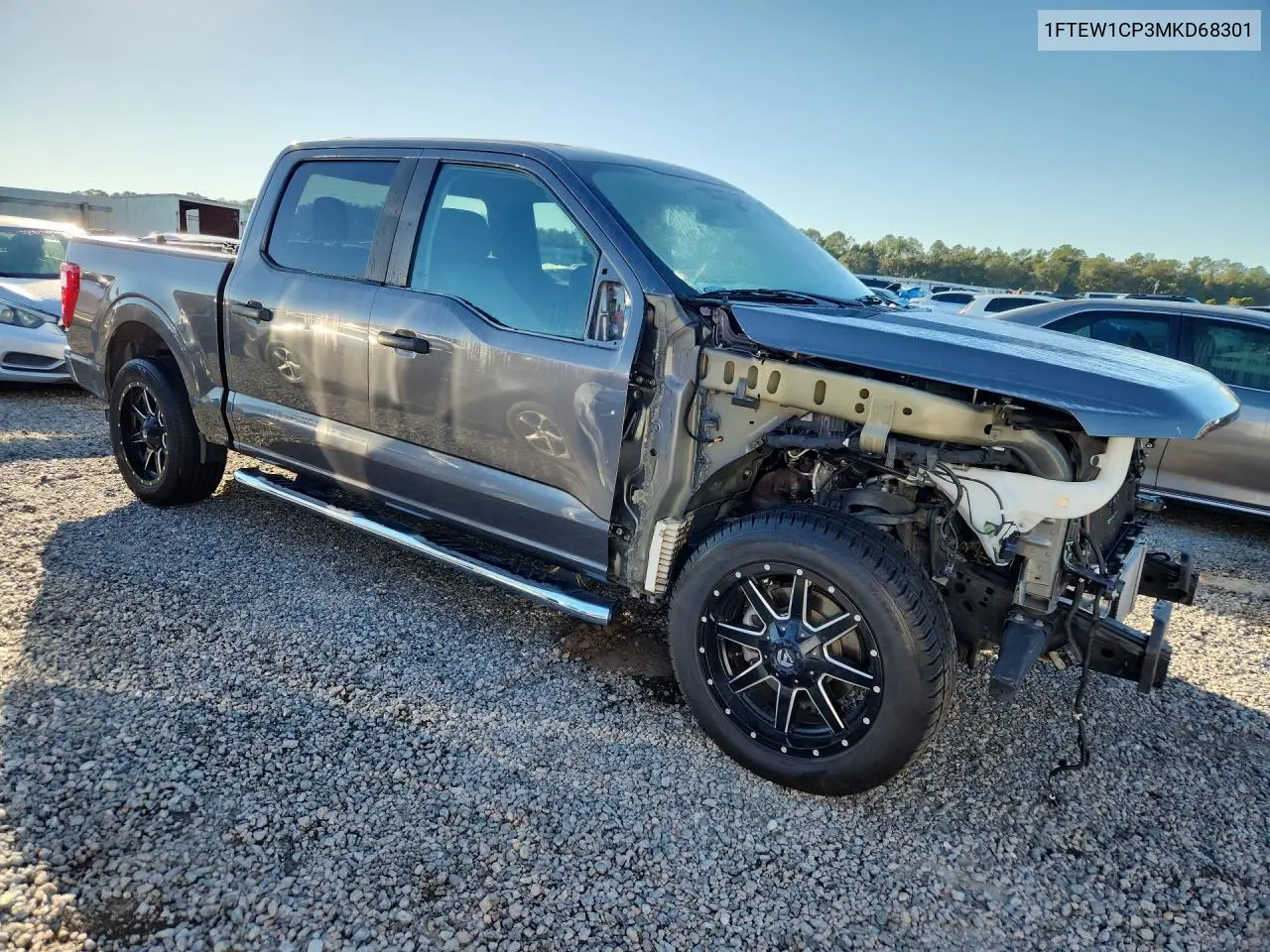 2021 FORD F-150 VIN 1FTEW1CP3MKD68301 — фото 4