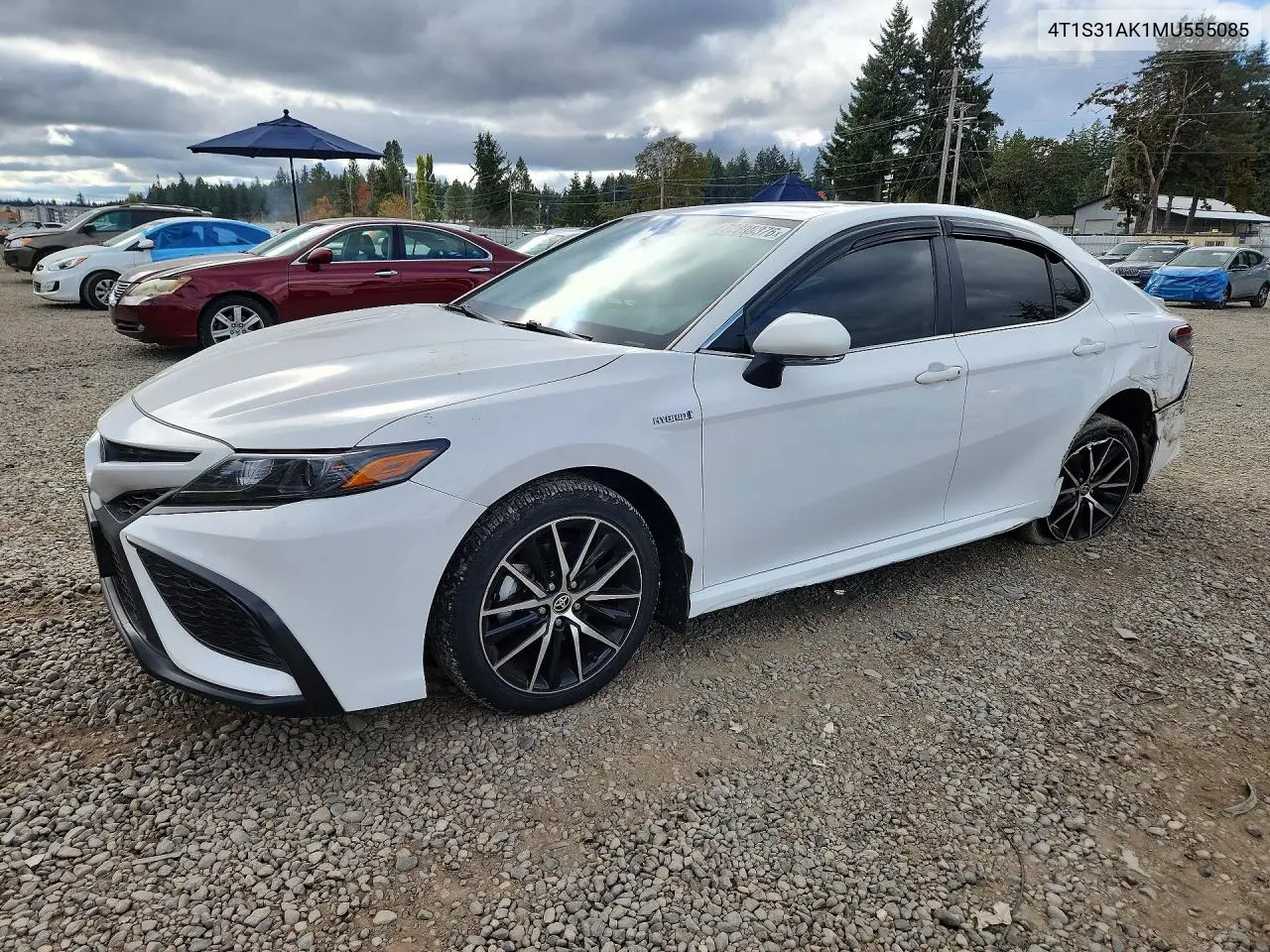 TOYOTA CAMRY 2021, VIN 4T1S31AK1MU555085