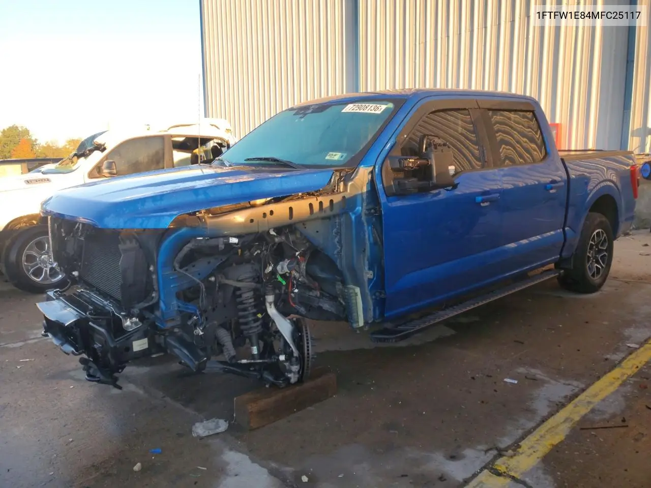 FORD F-150 2021, VIN 1FTFW1E84MFC25117