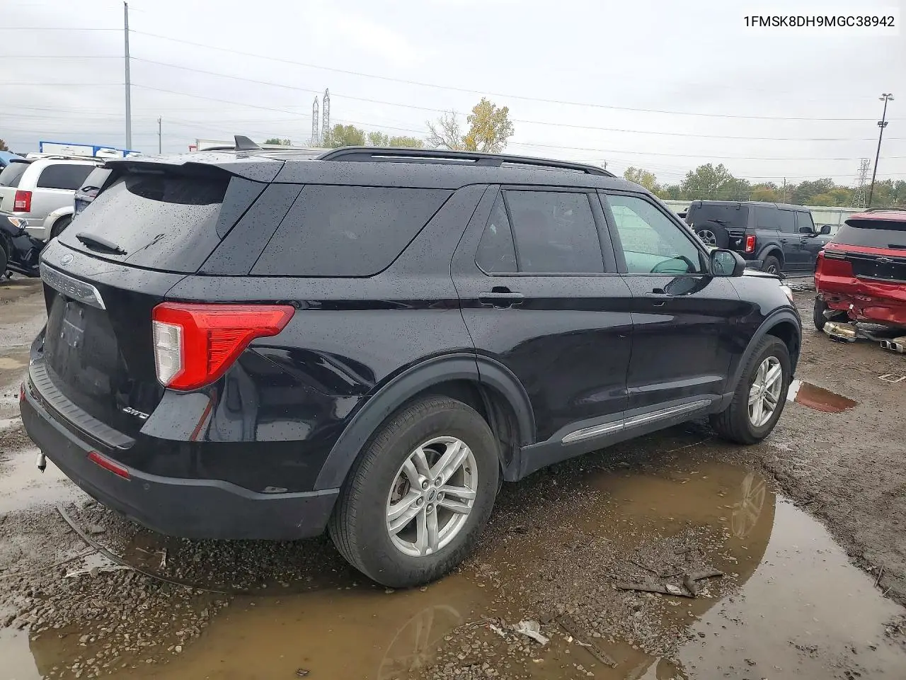 2021 FORD EXPLORER VIN 1FMSK8DH9MGC38942 — фото 3