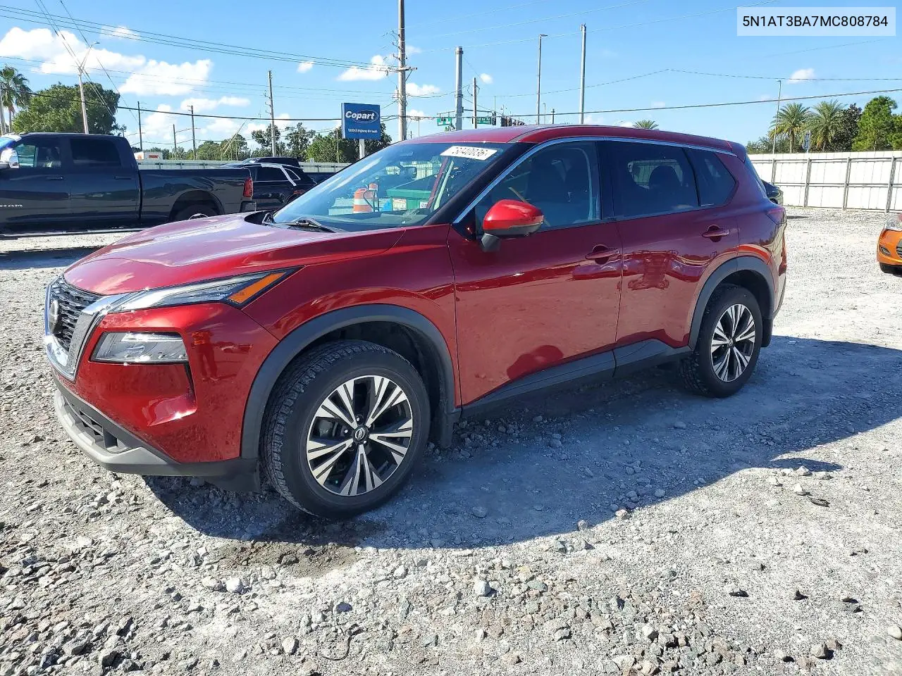 NISSAN ROGUE 2021, VIN 5N1AT3BA7MC808784