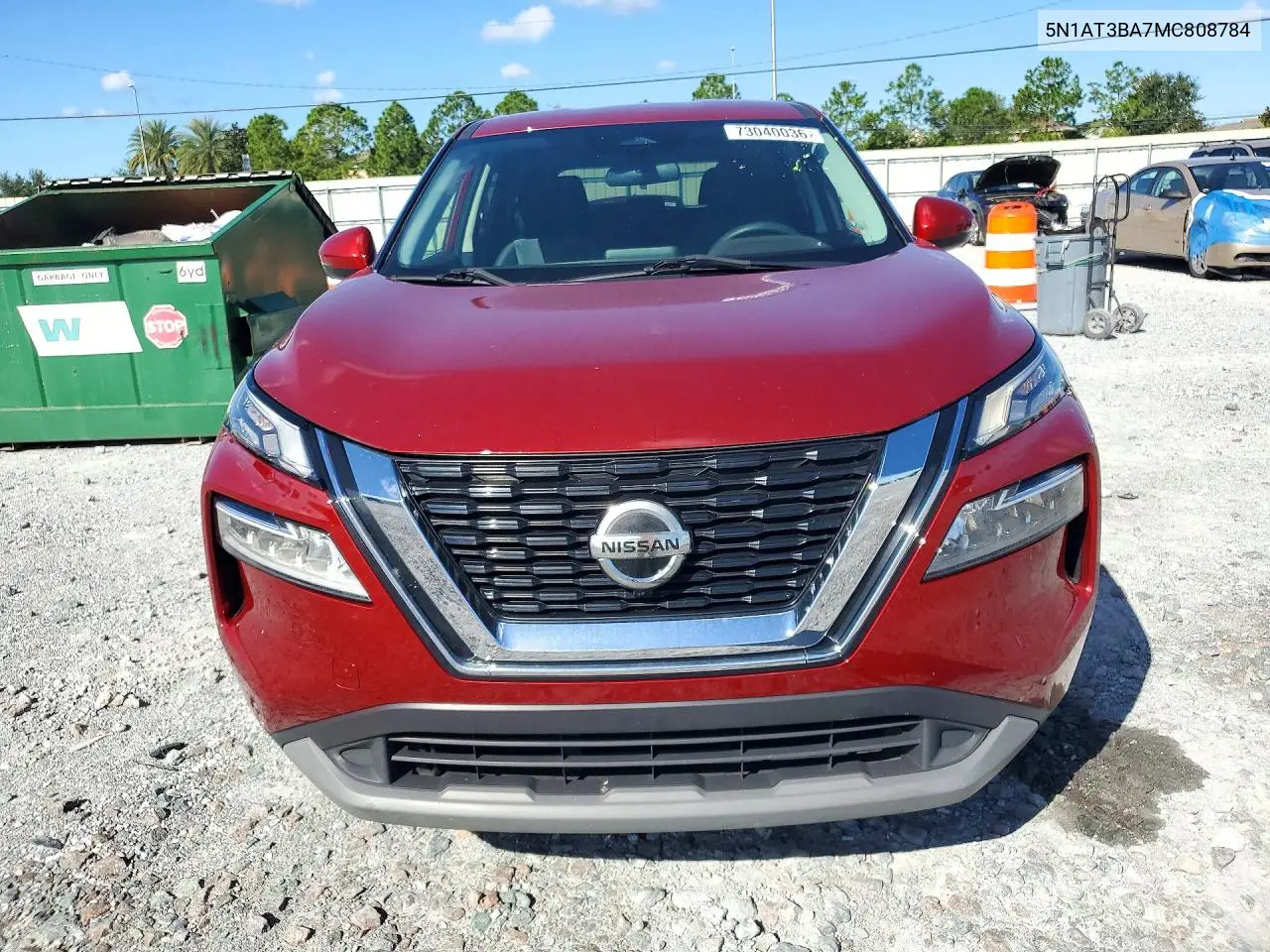 2021 NISSAN ROGUE VIN 5N1AT3BA7MC808784 — фото 5