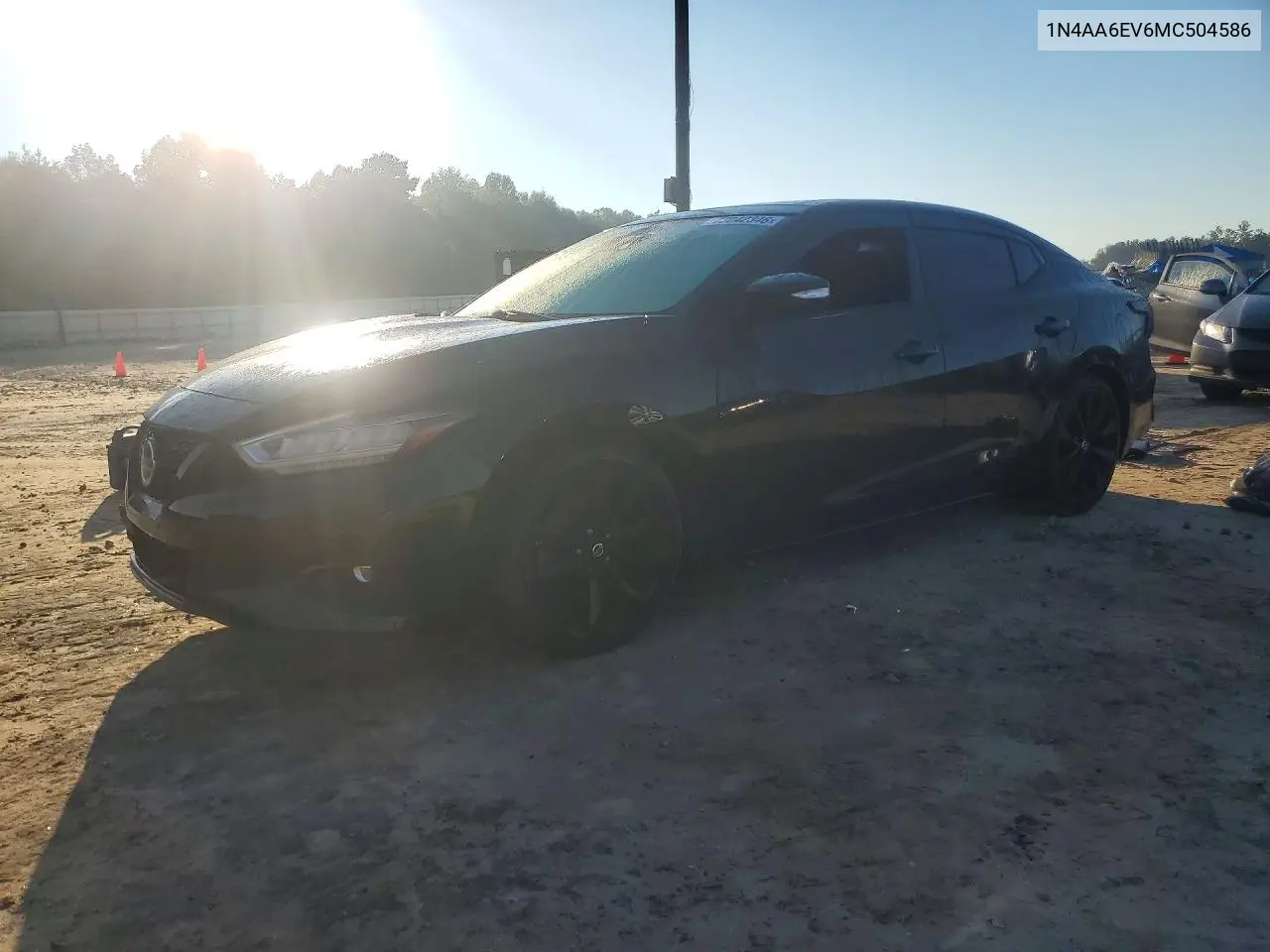 NISSAN MAXIMA 2021, VIN 1N4AA6EV6MC504586