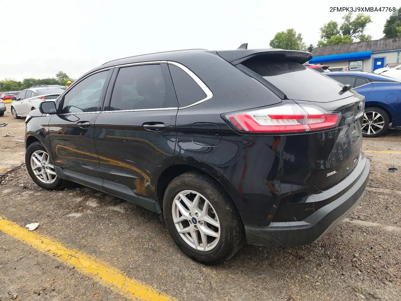 2021 FORD EDGE VIN 2FMPK3J9XMBA47768 — фото 2
