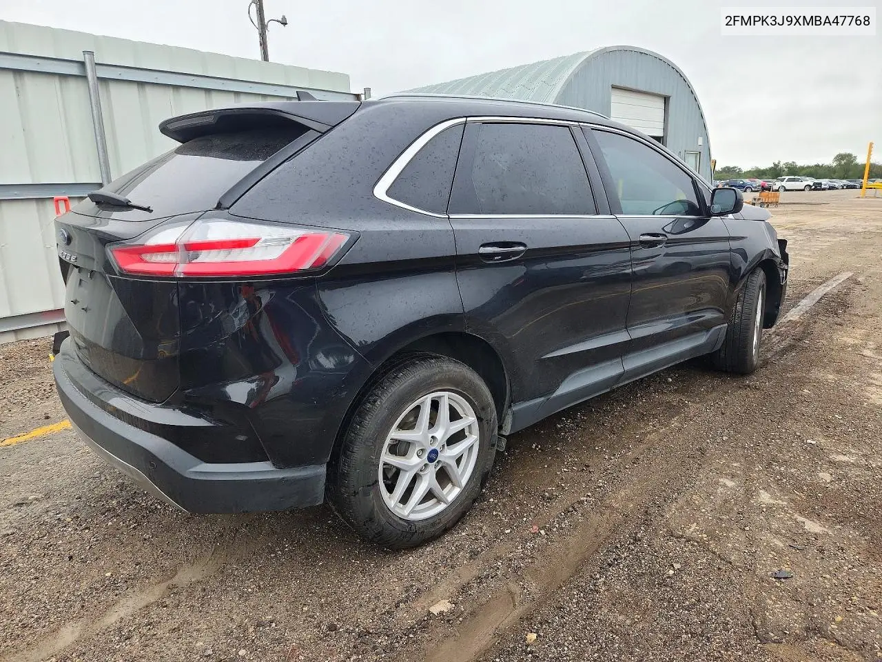 2021 FORD EDGE VIN 2FMPK3J9XMBA47768 — фото 3