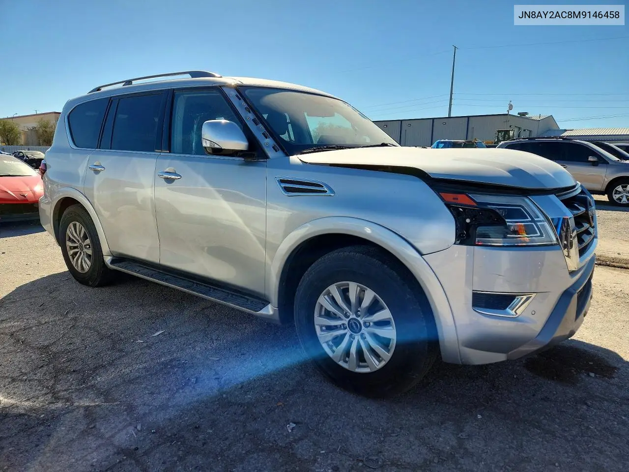 2021 NISSAN ARMADA VIN JN8AY2AC8M9146458 — фото 4