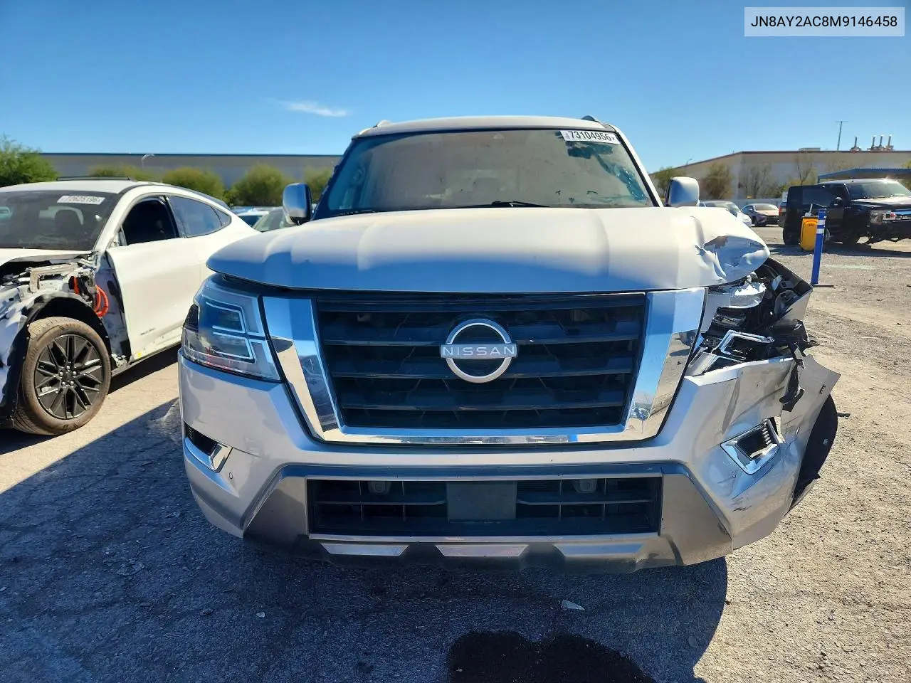 2021 NISSAN ARMADA VIN JN8AY2AC8M9146458 — фото 5