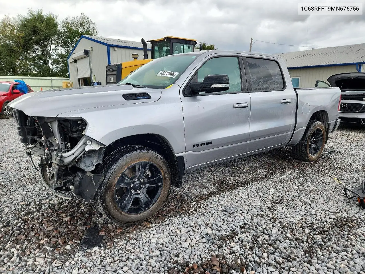 RAM 1500 2021, VIN 1C6SRFFT9MN676756