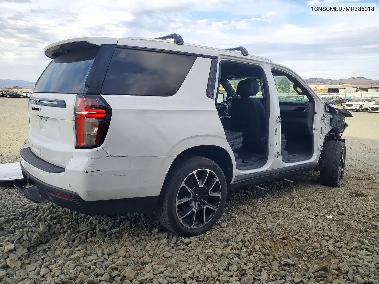 CHEVROLET TAHOE 2021, VIN 1GNSCMED7MR385018