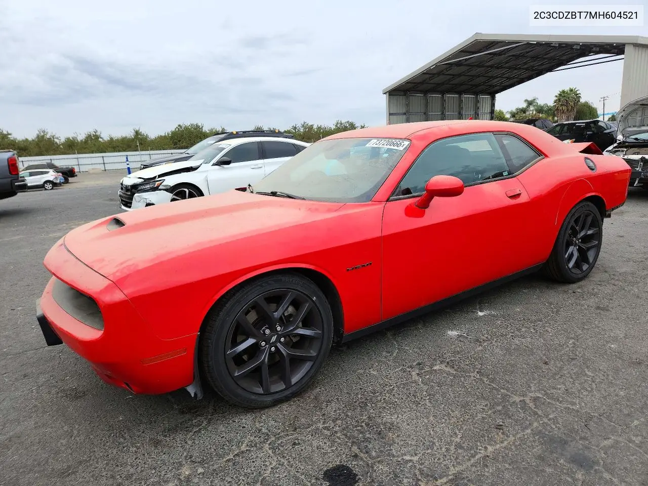 DODGE CHALLENGER 2021, VIN 2C3CDZBT7MH604521