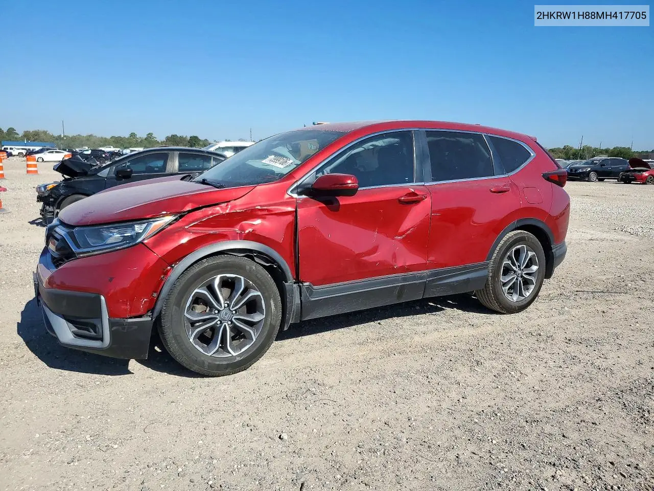HONDA CR-V 2021, VIN 2HKRW1H88MH417705