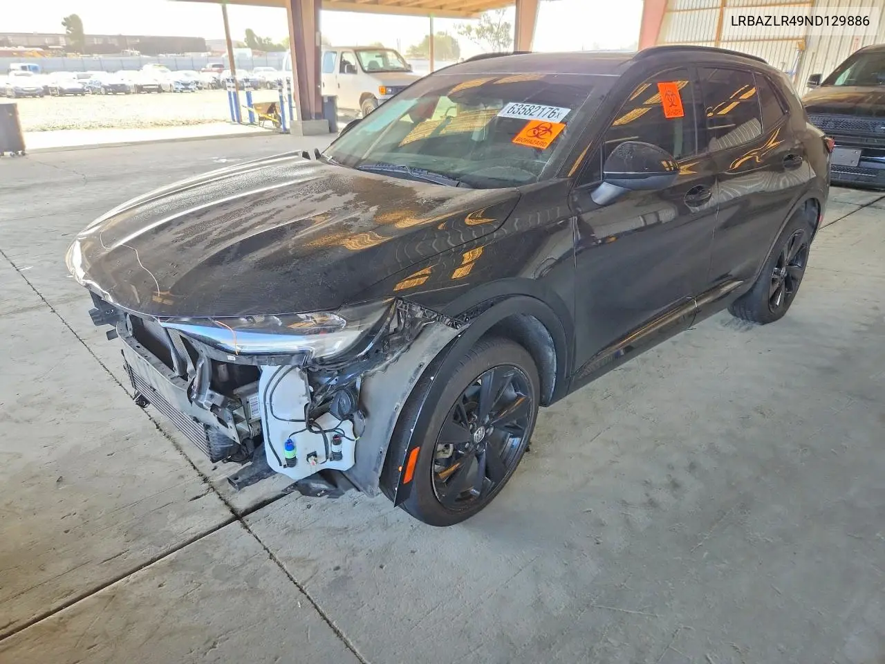 BUICK ENVISION 2022, VIN LRBAZLR49ND129886
