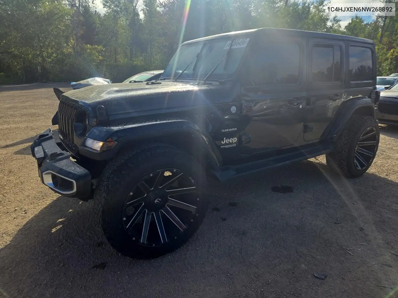 JEEP WRANGLER 2022, VIN 1C4HJXEN6NW268892