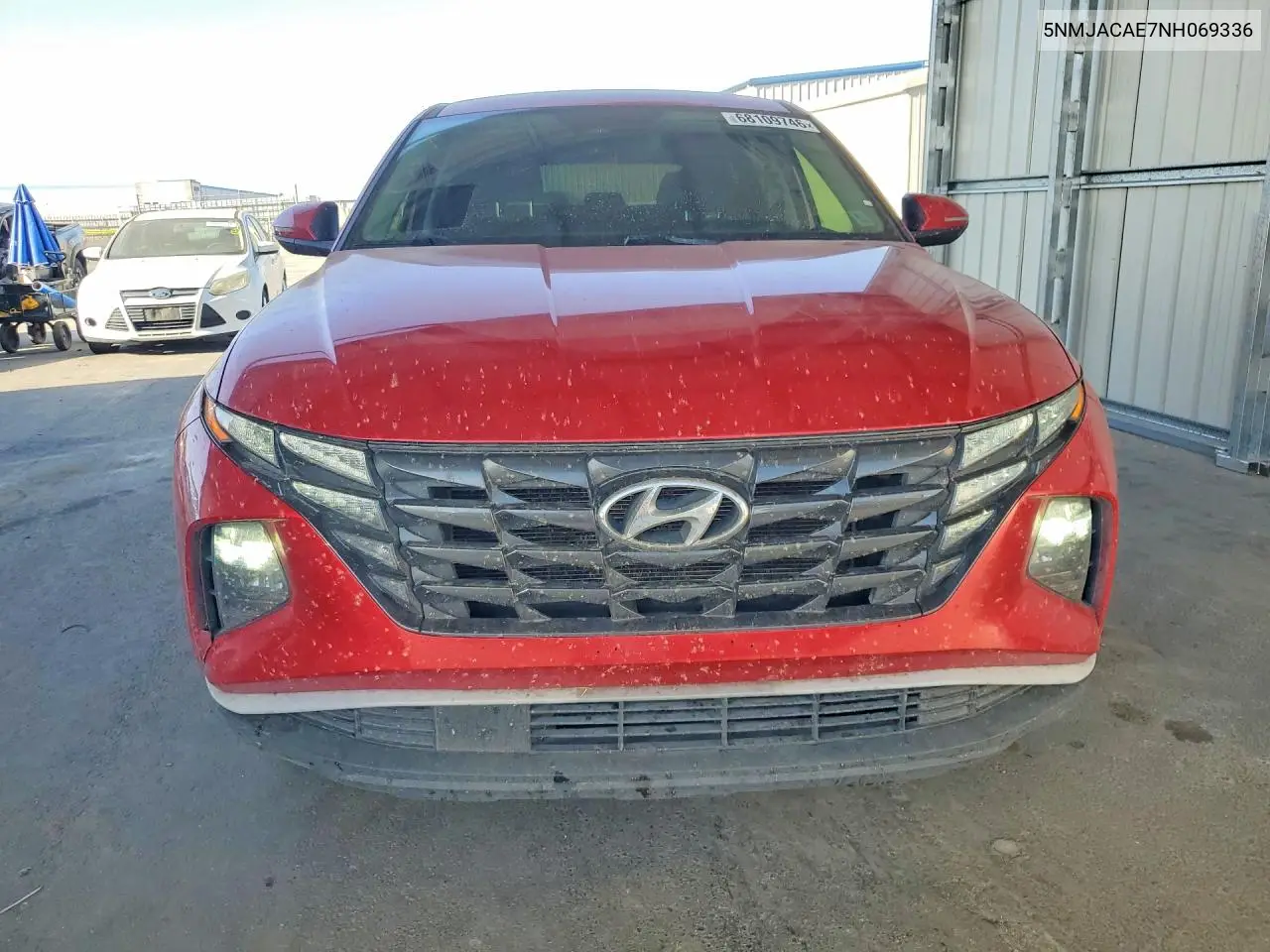 2022 HYUNDAI TUCSON VIN 5NMJACAE7NH069336 — фото 5