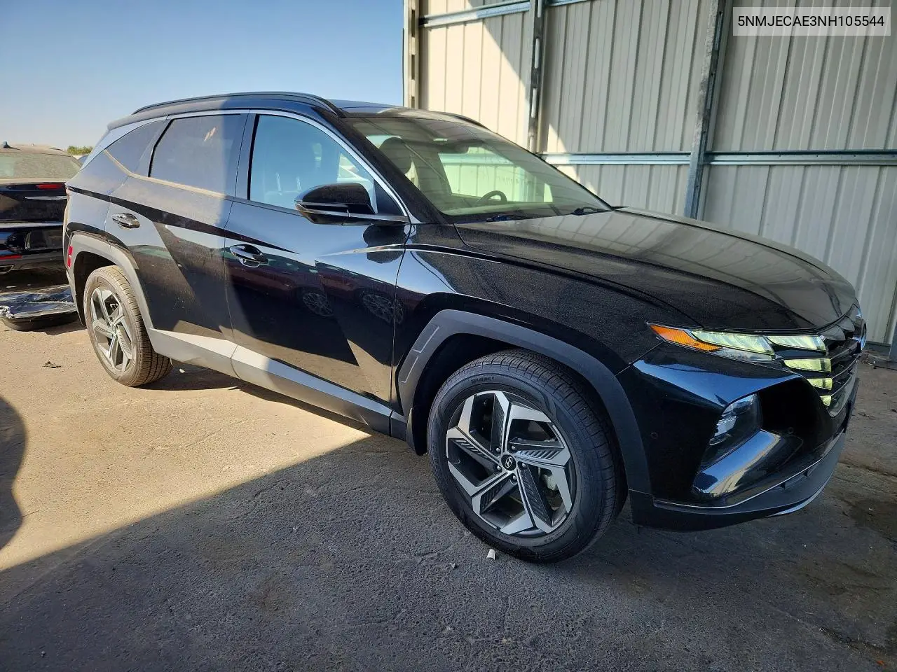 2022 HYUNDAI TUCSON VIN 5NMJECAE3NH105544 — фото 4