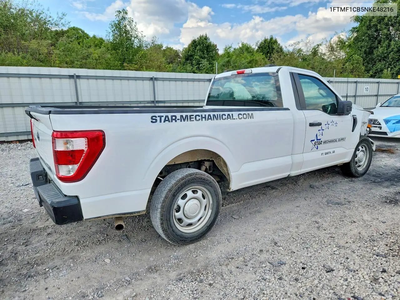 2022 FORD F-150 VIN 1FTMF1CB5NKE48216 — фото 3