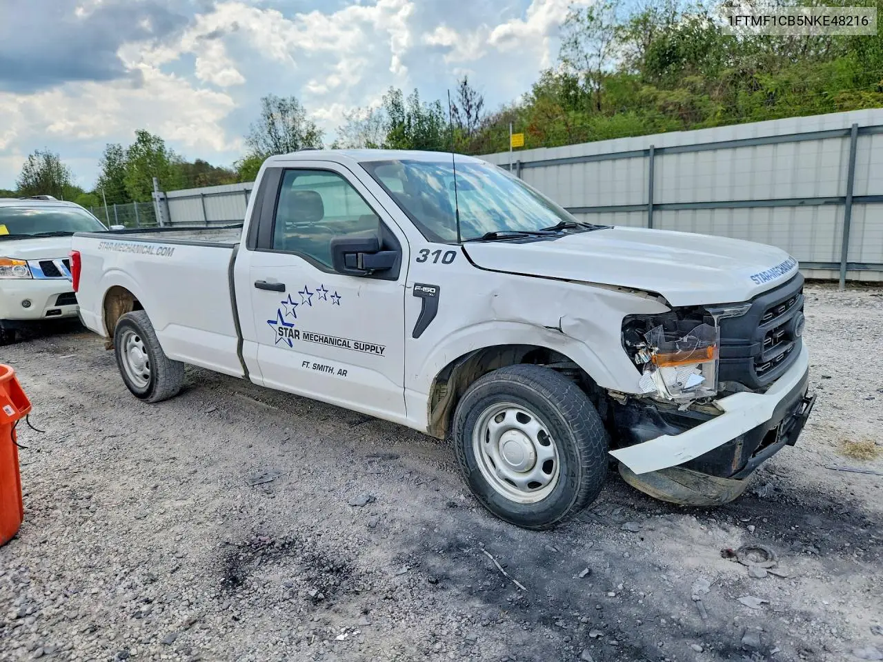 2022 FORD F-150 VIN 1FTMF1CB5NKE48216 — фото 4