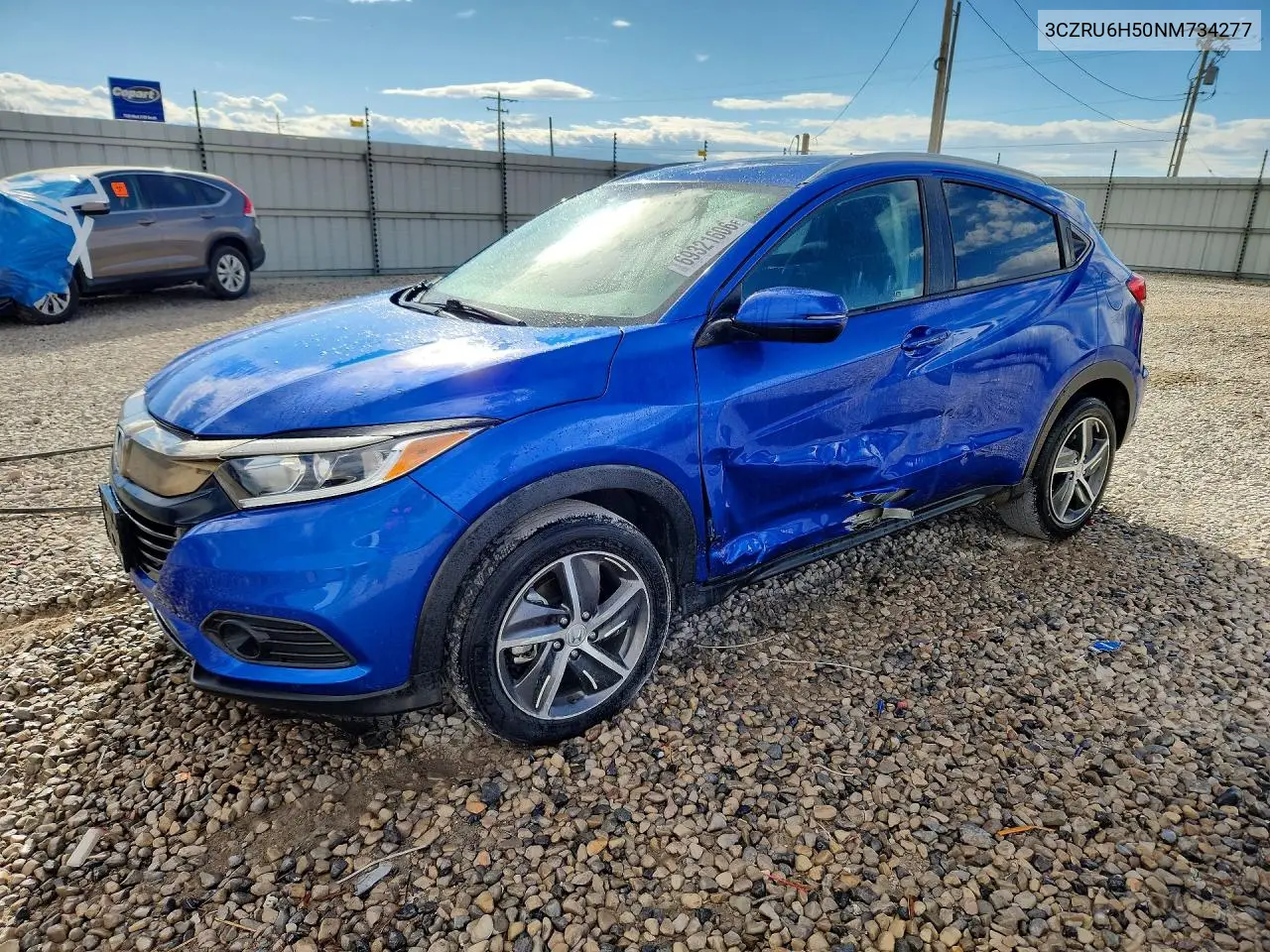 HONDA HR-V 2022, VIN 3CZRU6H50NM734277