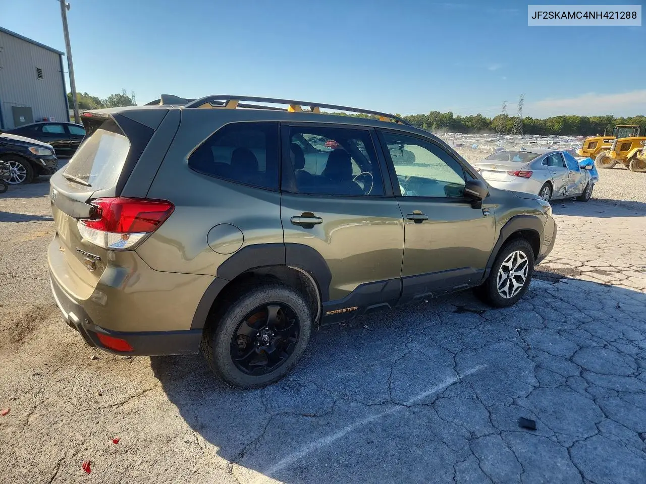 2022 SUBARU FORESTER VIN JF2SKAMC4NH421288 — фото 3