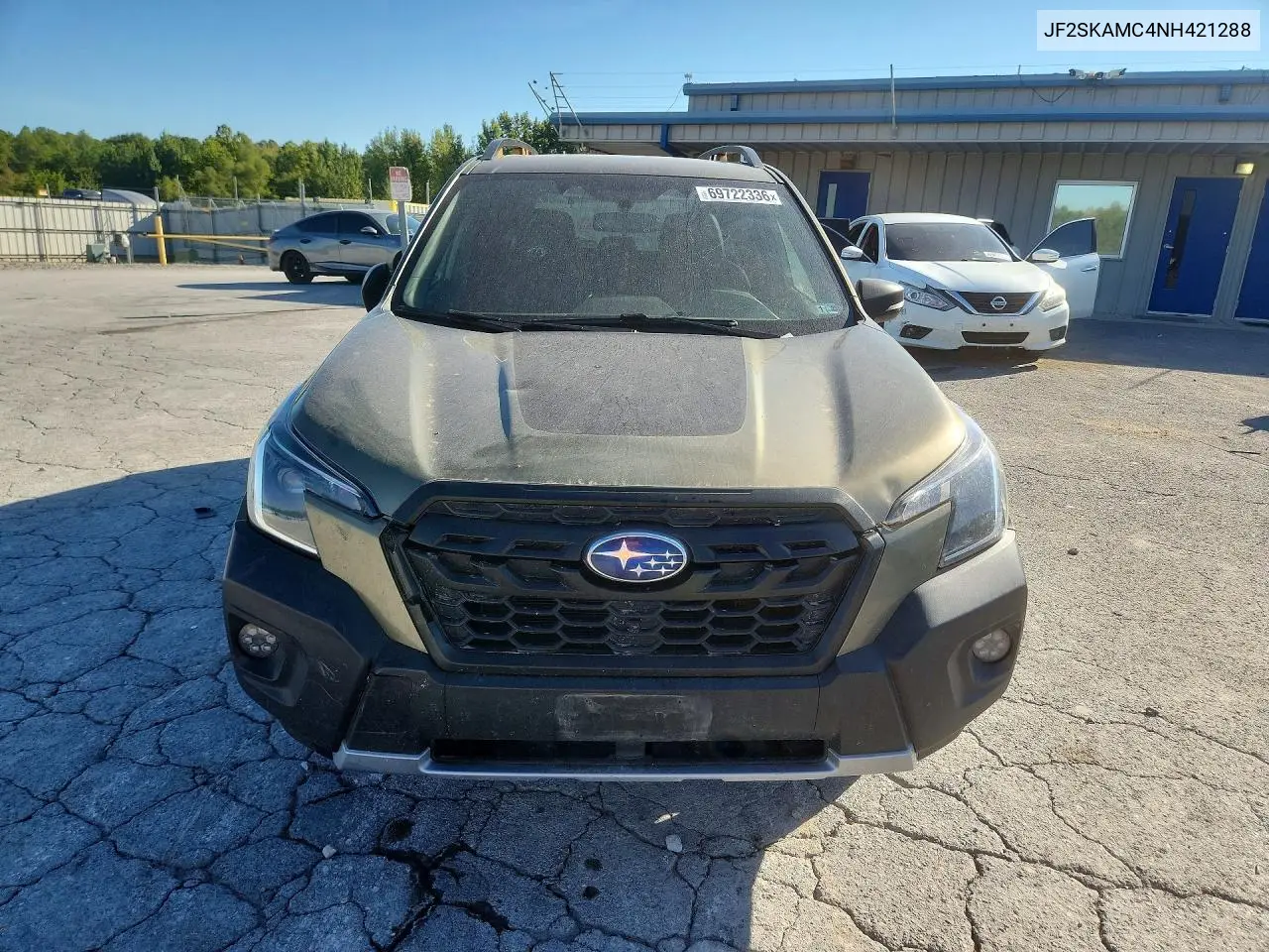 2022 SUBARU FORESTER VIN JF2SKAMC4NH421288 — фото 5