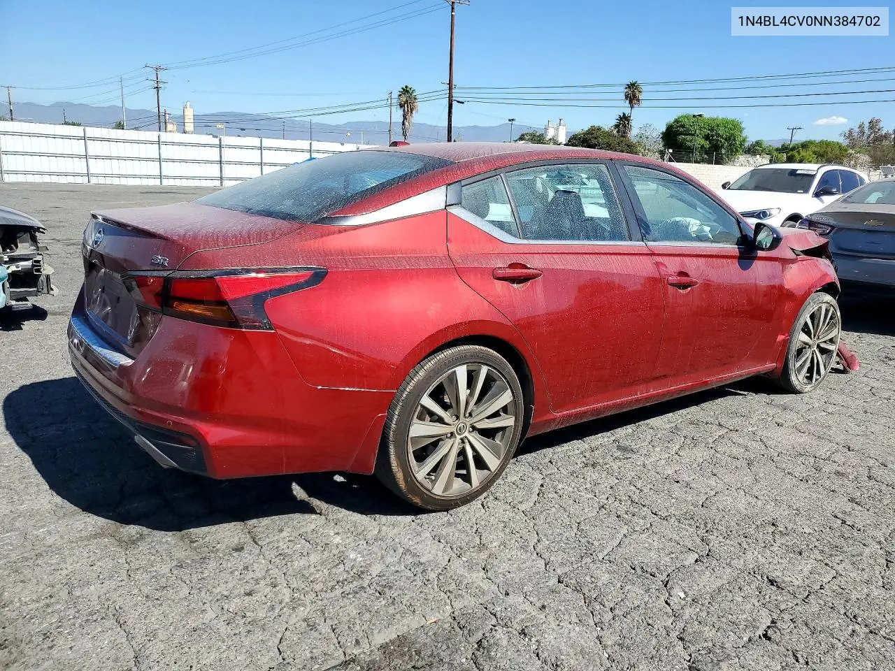 2022 NISSAN ALTIMA VIN 1N4BL4CV0NN384702 — фото 3