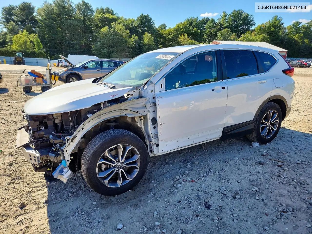 HONDA CR-V 2022, VIN 5J6RT6H86NL021463