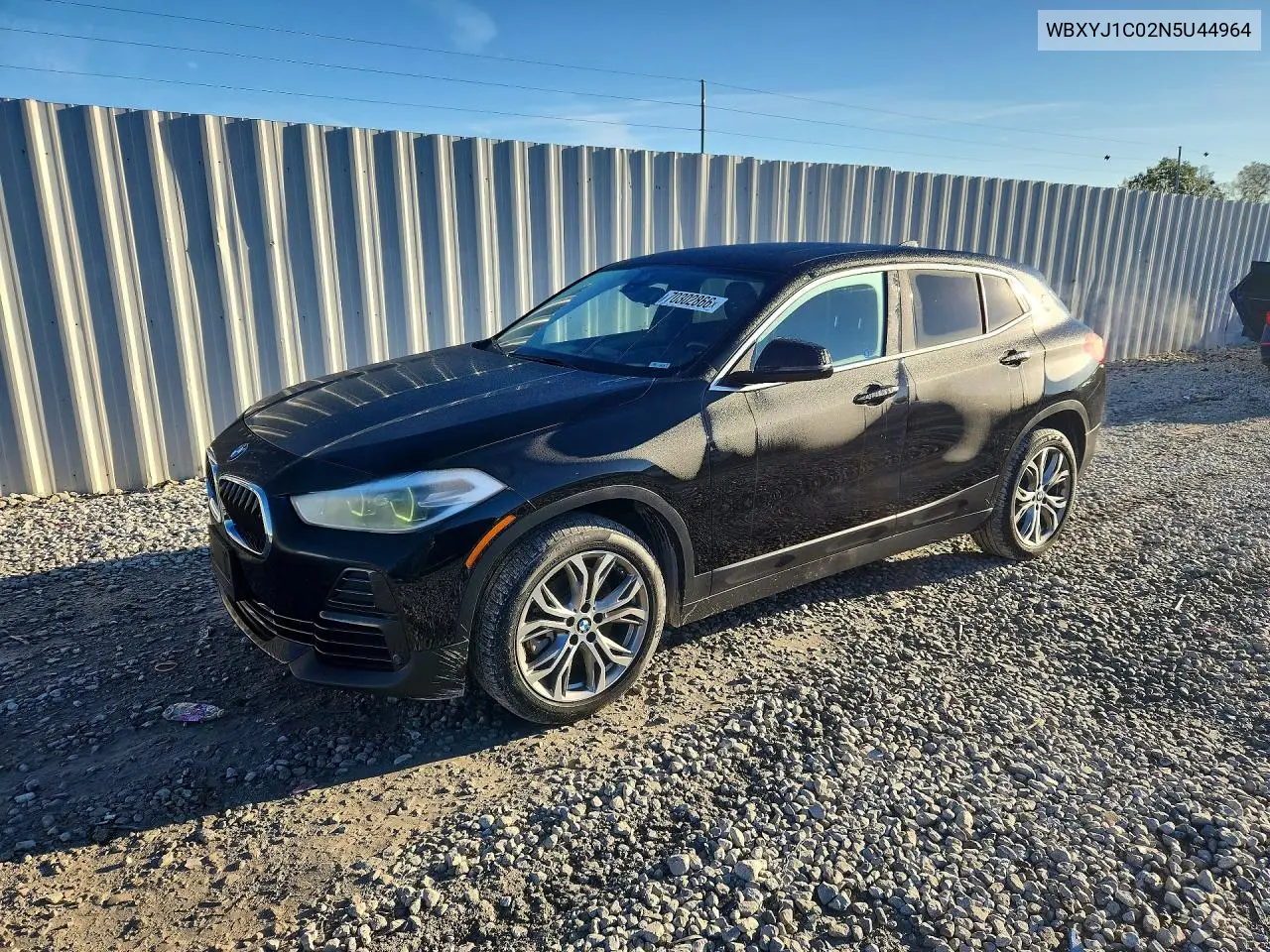 BMW X2 2022, VIN WBXYJ1C02N5U44964