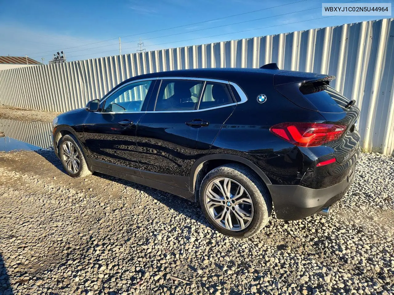 2022 BMW X2 VIN WBXYJ1C02N5U44964 — фото 2