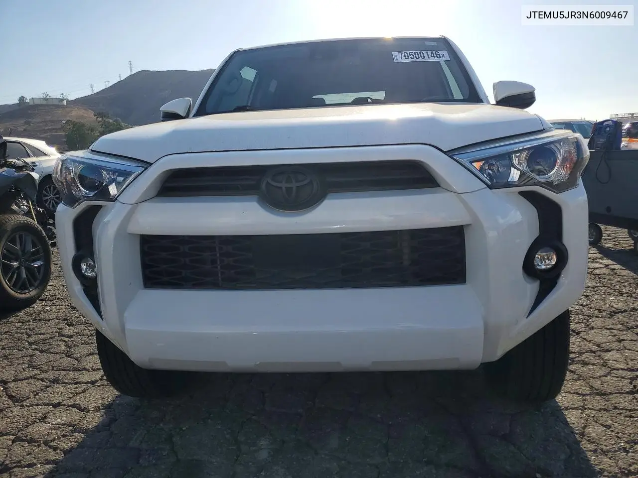 2022 TOYOTA 4RUNNER VIN JTEMU5JR3N6009467 — фото 5