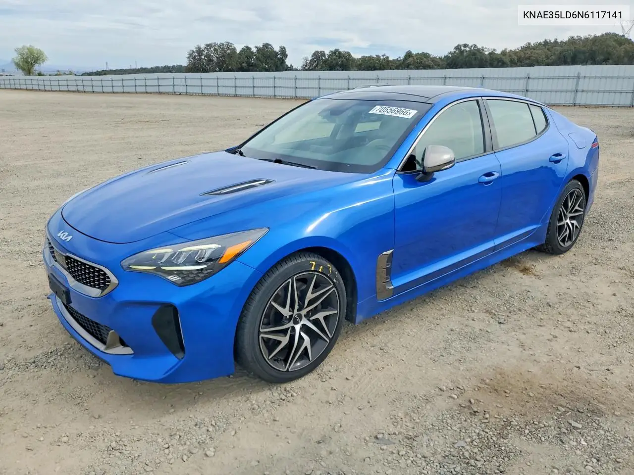 KIA STINGER 2022, VIN KNAE35LD6N6117141