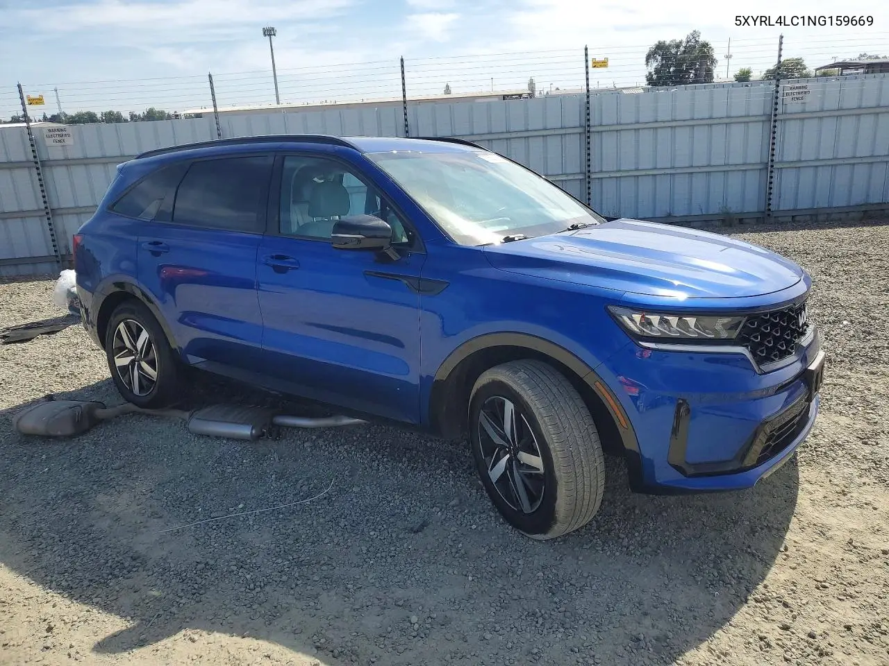 2022 KIA SORENTO VIN 5XYRL4LC1NG159669 — фото 4
