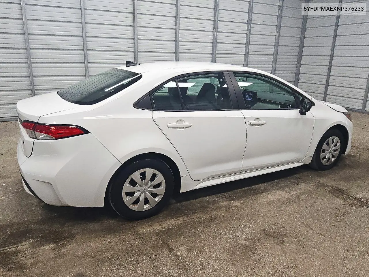 2022 TOYOTA COROLLA VIN 5YFDPMAEXNP376233 — фото 3