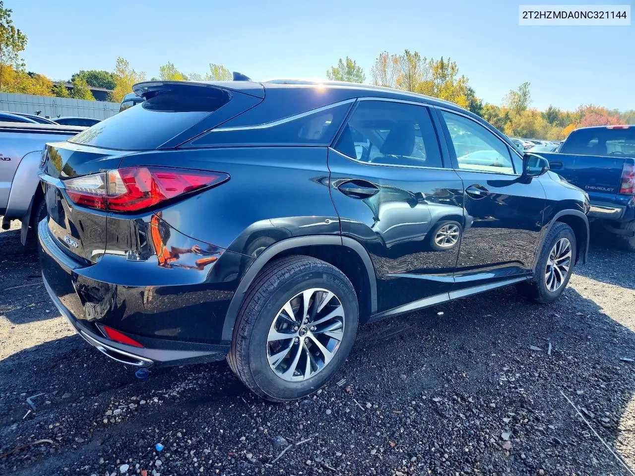 2022 LEXUS RX VIN 2T2HZMDA0NC321144 — фото 3