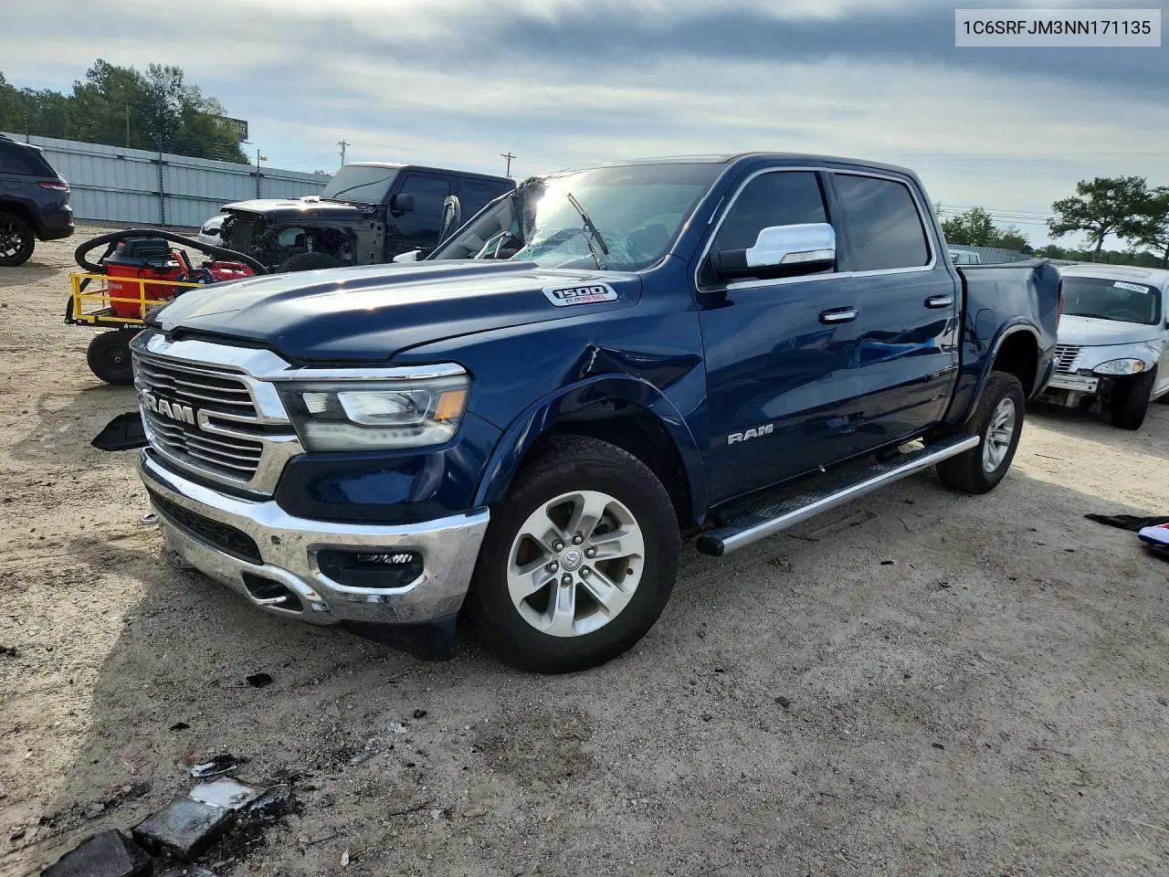 RAM 1500 2022, VIN 1C6SRFJM3NN171135