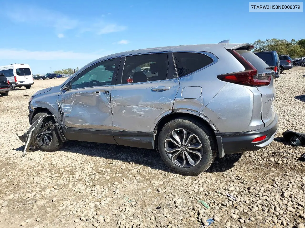 2022 HONDA CR-V VIN 7FARW2H53NE008379 — фото 2