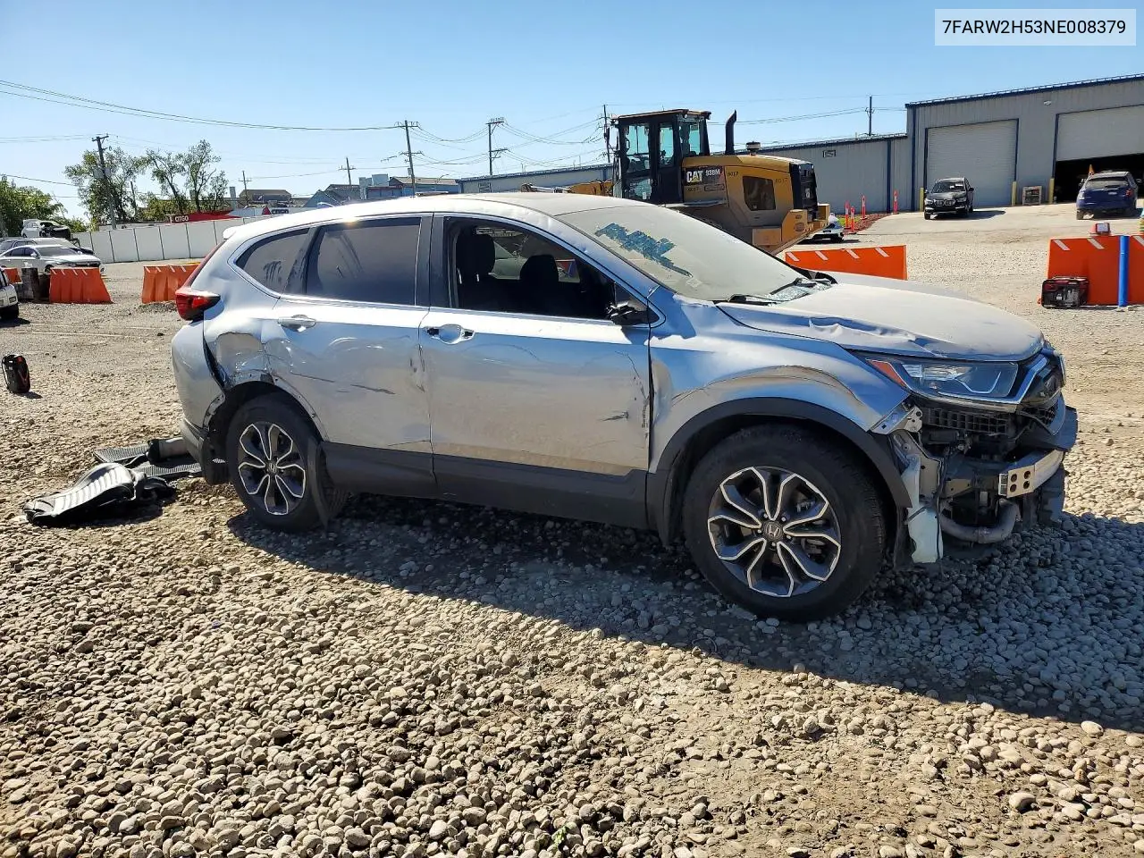 2022 HONDA CR-V VIN 7FARW2H53NE008379 — фото 4