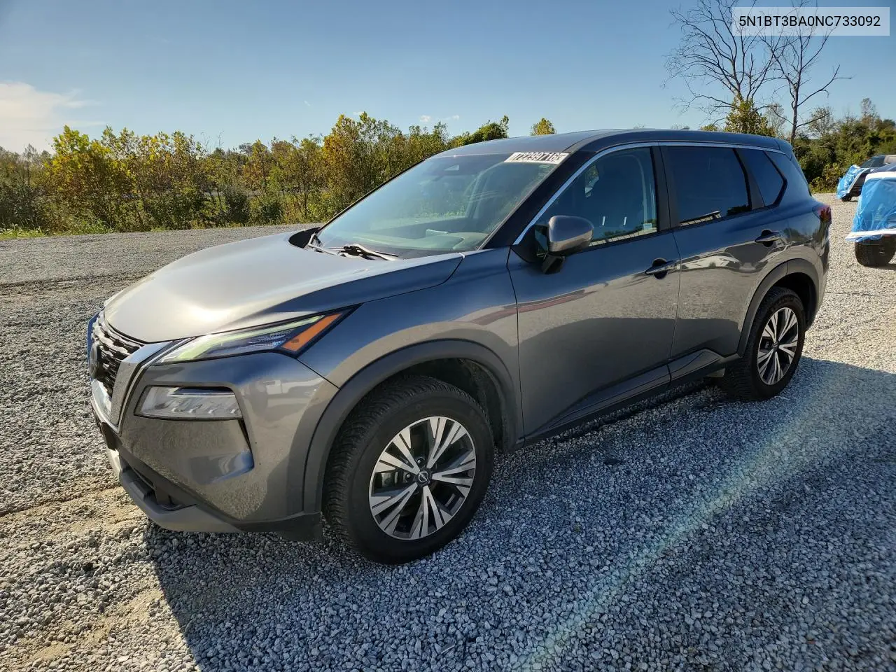 NISSAN ROGUE 2022, VIN 5N1BT3BA0NC733092