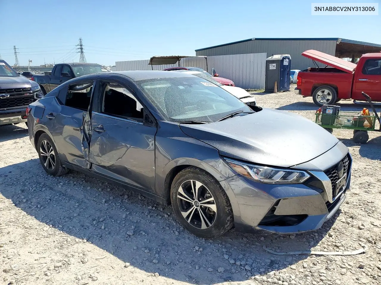 2022 NISSAN SENTRA VIN 3N1AB8CV2NY313006 — фото 4