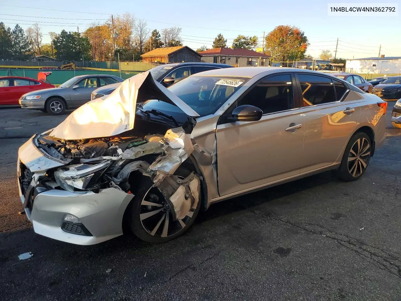 NISSAN ALTIMA 2022, VIN 1N4BL4CW4NN362792