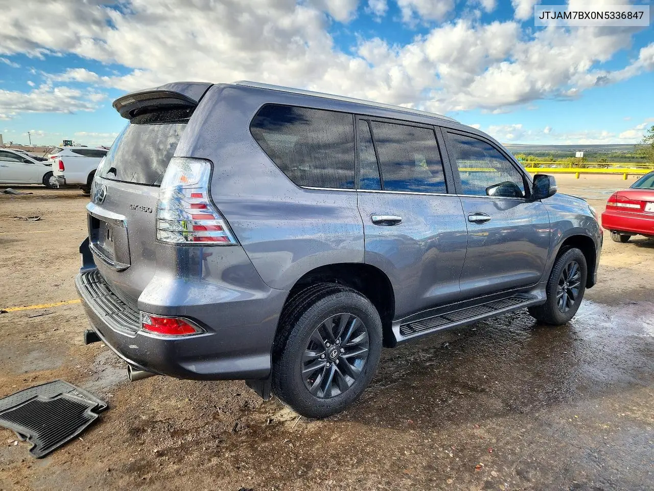 2022 LEXUS GX VIN JTJAM7BX0N5336847 — фото 3
