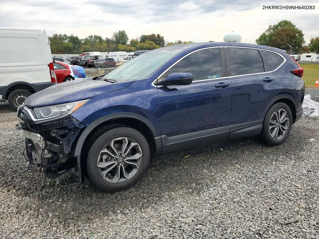 HONDA CR-V 2022, VIN 2HKRW2H59NH640283