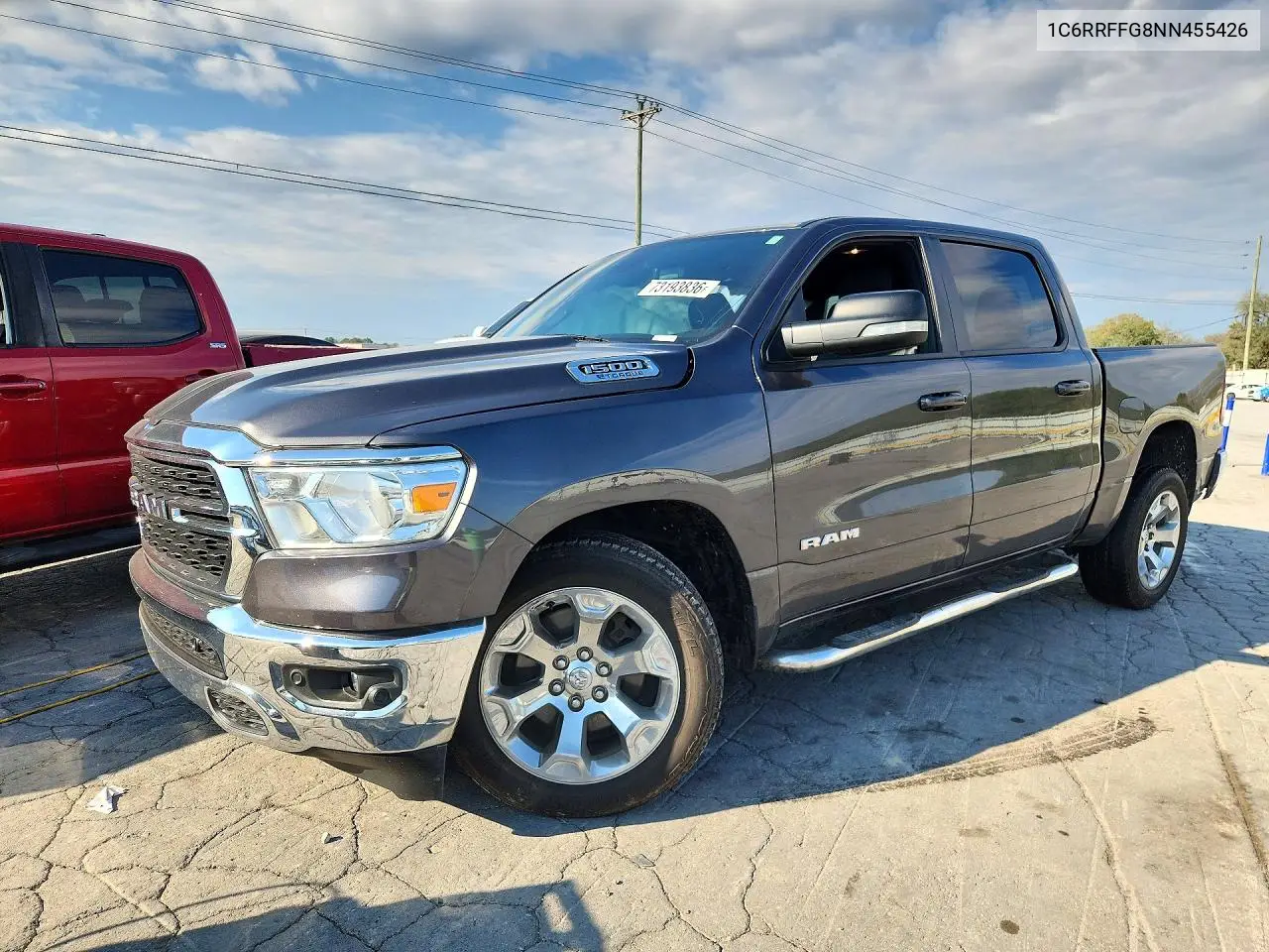 RAM 1500 2022, VIN 1C6RRFFG8NN455426